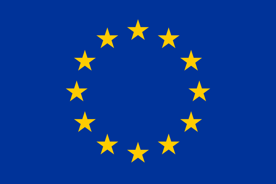 Unión Europea flag